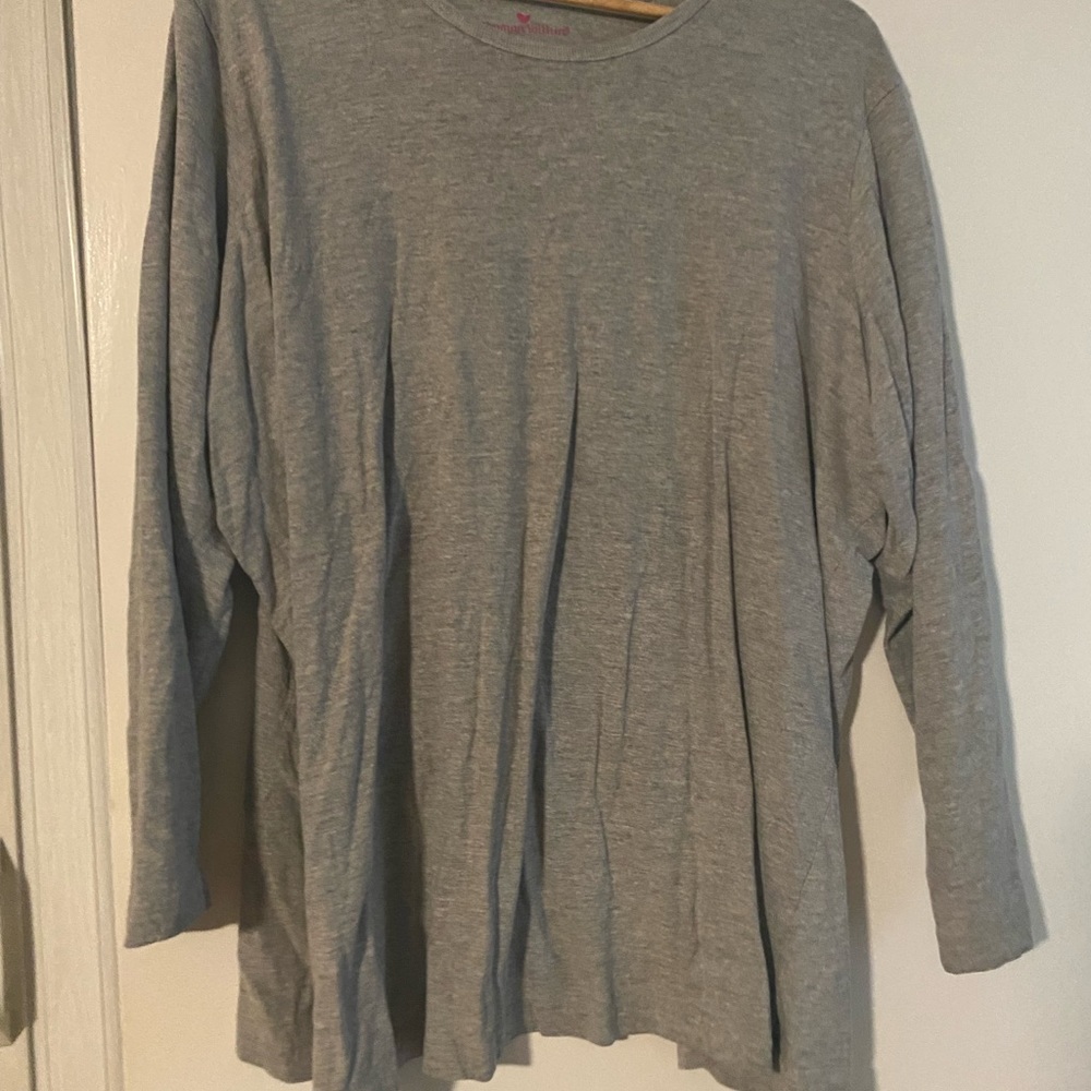 Gray shirt